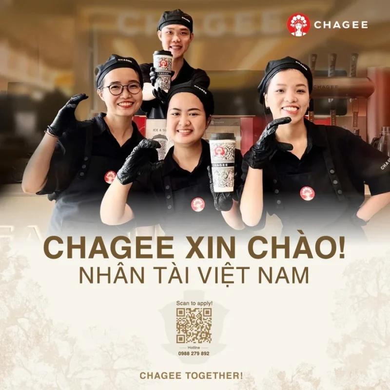 chagee việt nam tuyển dụng